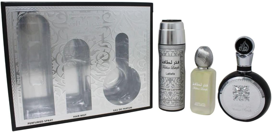 FAKHAR BLACK SET 3 PIEZAS