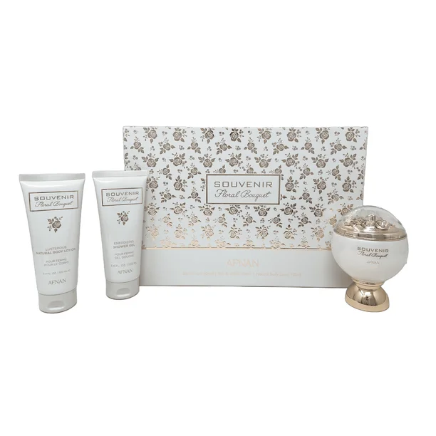 SOUVENIR FLORAL BOUQUET SET 3 PIEZAS