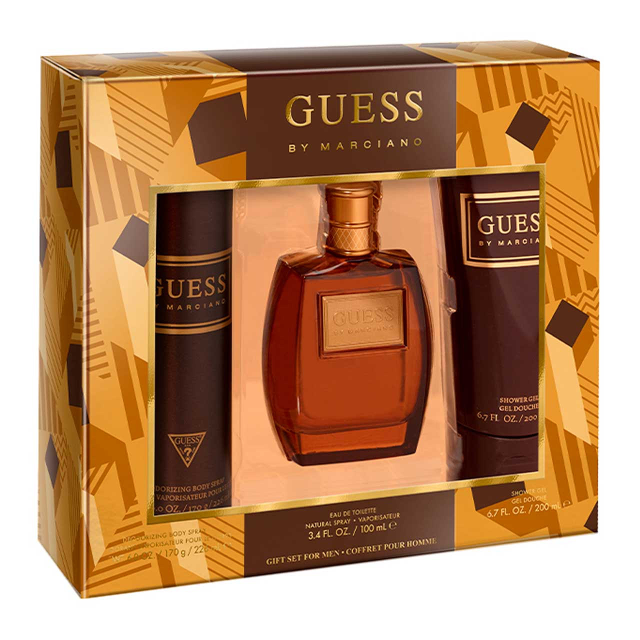 GUESS BY MARCIANO SET 3 PIEZAS