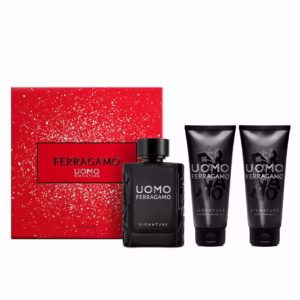 Set 3 Pz Uomo Ferragamo Signature