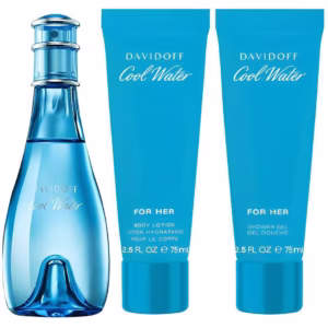 Cool Water Mujer Set 3 Piezas EDT